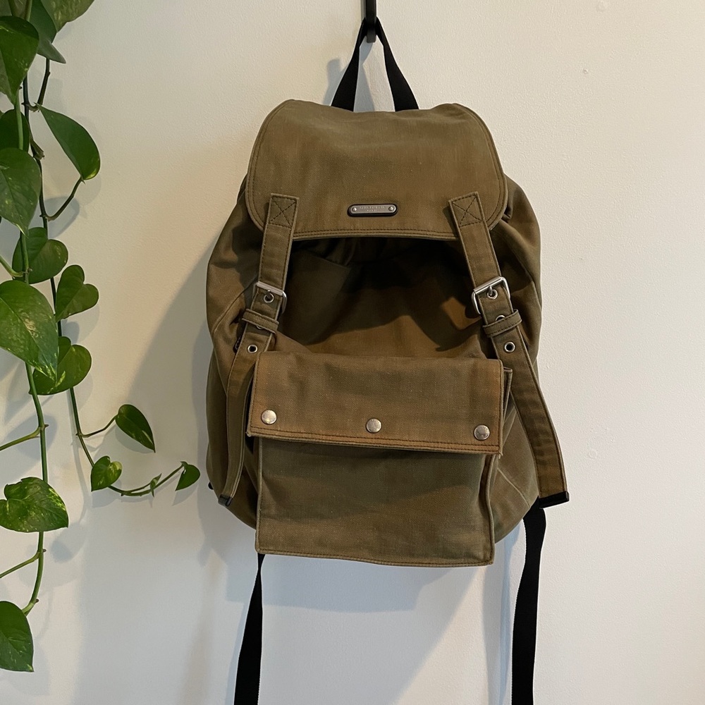 Saint Laurent Noe canvas backpack